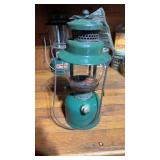 Green Coleman vintage lantern