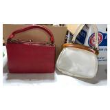 2 ladies vintage purses