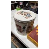 Candy tin and 2 Hollywoods butternut boxes