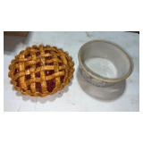 Decorative cherry pie approximately  9 x 9 x 2.5ï¿½