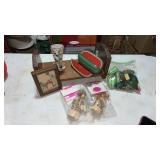 Hand painted watermelon wooden decorative items ,