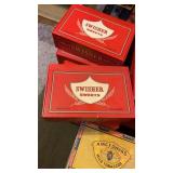 10 Empty Cigar Boxes, Swisher Sweets, King