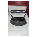 Antique, sad iron