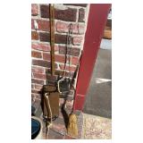 3 flyswatters , holds wooden swing and broom