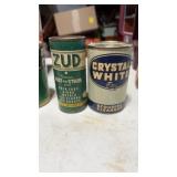 Lot of vintage cans and more