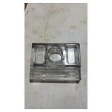 Glass Inkwell and Pen Holder