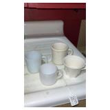 4 inch federal glass, milk, glass, toddler size