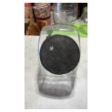 General Store/Candy Store Glass Jar with Metal