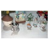 Miscellaneous lot of ceramic decorative figurines
