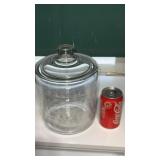 Anchor, hocking  1 gallon storage jar with lid