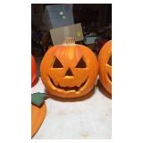 Lot of three pumpkin lantern
