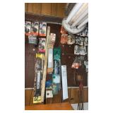 Lot of chainsaw parts and more