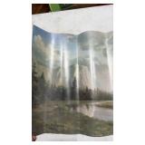 Vintage poster and picture