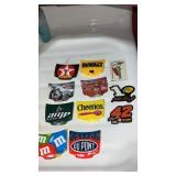 Miscellaneous NASCAR hood emblems refrigerator