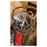 Box of Miscellaneous Items, Flashlights,