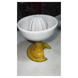 Cast iron and ceramic juicer Presto handmade