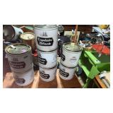 7 Captain black tin cans