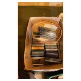 Box of CDï¿½s And DVDï¿½s