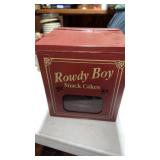 Rowdy boy snack cake general store metal display