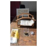 Handcrafted early Americana, miniature dollhouse