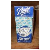 Box of Napl zinc caps New in box. Box has some