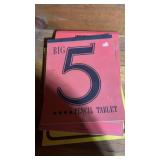 Vintage pencil tablets