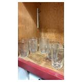 Anchor, hocking, juice, glasses