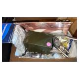 Box of Hardware , copper and bronze braid  tools