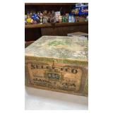 Advertising box  selected Japan tea.