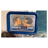 Hersheyï¿½s chocolate kisses metal tray