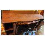 Wooden desk approximately  40.5 x 18 x 29ï¿½  on