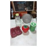 Glass cookie/candy jar with lid , glass clown