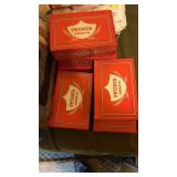 9 Empty Cigar Boxes, Swisher Sweets, Ben