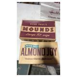 Peter Paulï¿½s Almond joy and mounds boxes