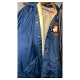 XL lined jacket with American Federation of grain