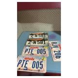 5 Nebraska license plates