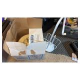 Humidifier and toilet paper holder