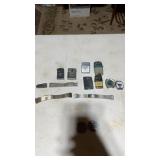 Lot of misc lighters, and Watch pieces and