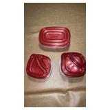 Rubbermaid Tupperware Containers