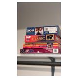 4 puzzles  unsure if all pieces are there