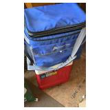 2 coolers  1 hard and 1 soft