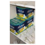 3 new always ultra thin pads