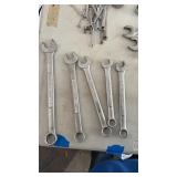 5 Craftsman Combination Wrenches, 1, 22mm, 13/16,