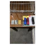 Zippo lighters and flashlight