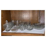 Miscellaneous glass dishes