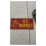 U.S. marines license plate
