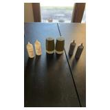 3 Salt & Pepper Shaker Sets, Propane, Plastic