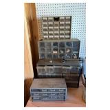 Hardware and hardware drawers and cabinets