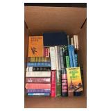 Large box of miscellaneous books
