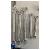 5 Craftsman Combination Wrenches, 15/16, 7/8,